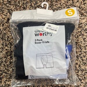 🆕 Target Men’s 3 Pack Boxer Briefs Size Small | NWT